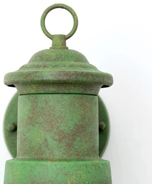 Orion AL 11-1205 - Vonkajšia nástenná lampa LEONIE 1xE27/60W/230V IP44 zelená