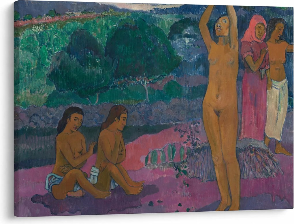 Obraz - Paul Gauguin, The Invocation, reprodukcia (70x50 cm)