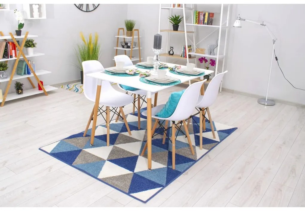 Stôl ADRIA 120 cm x 80 cm - biely