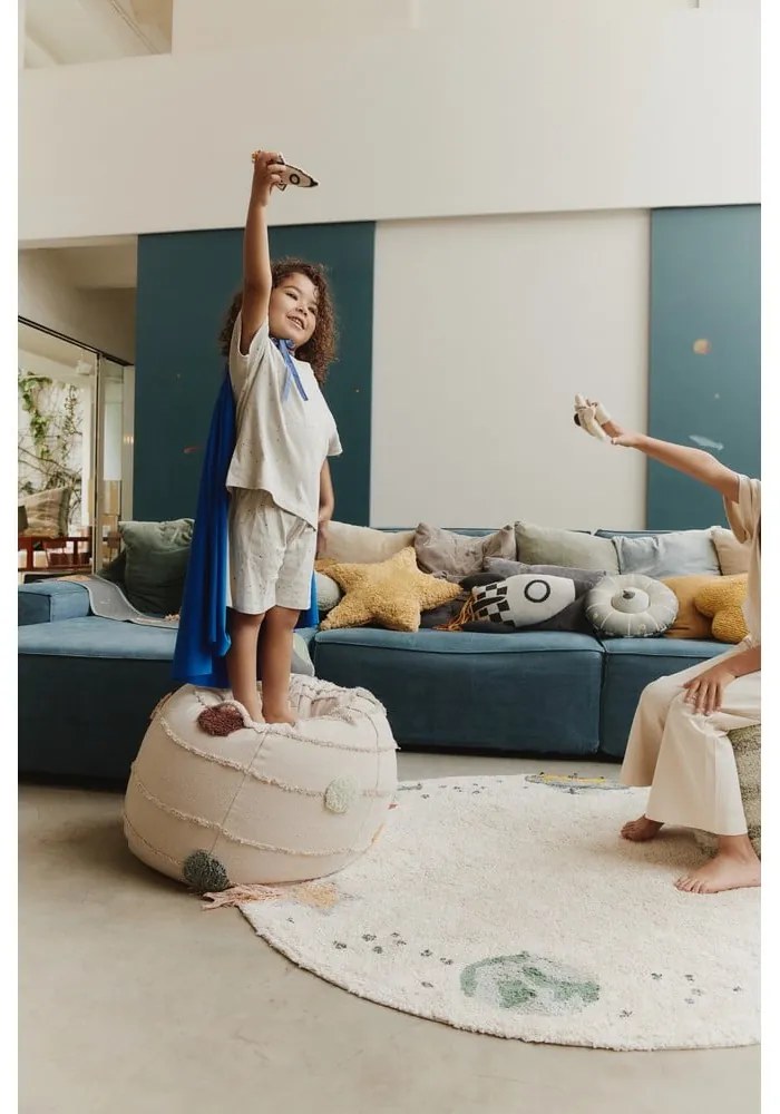 Bavlnený detský vankúšik 54x54 cm Stella Honey – Lorena Canals