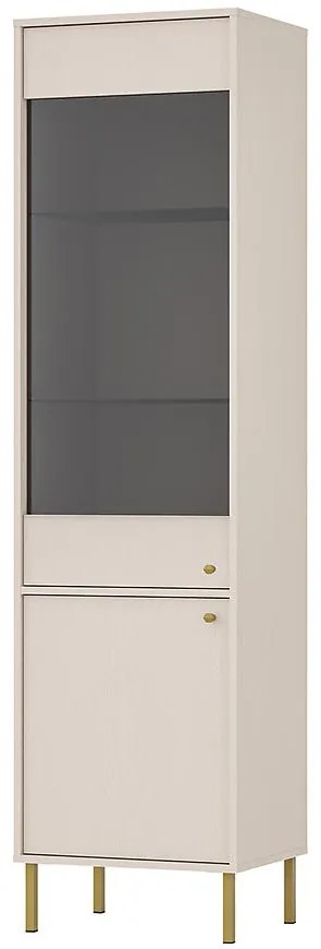 Vitrína Tokyo 2 2D pieskovo béžová 101