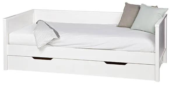 Zásuvka pod posteľ nikki biela MUZZA