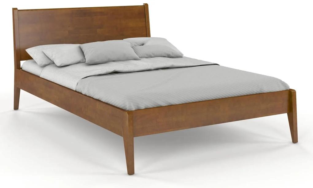 drevko Masívna posteľ Radom buk - orech Rozmer postele: 140 x 200 cm