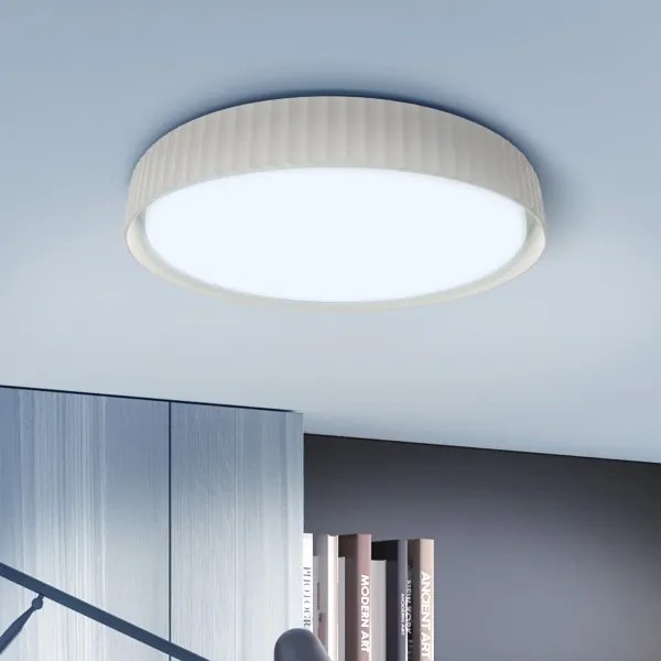 Brilagi - LED stmievateľné stropné svietidlo LUCIA LED/60W/230V priemer 59 cm biela, s diaľkovým ovládaním
