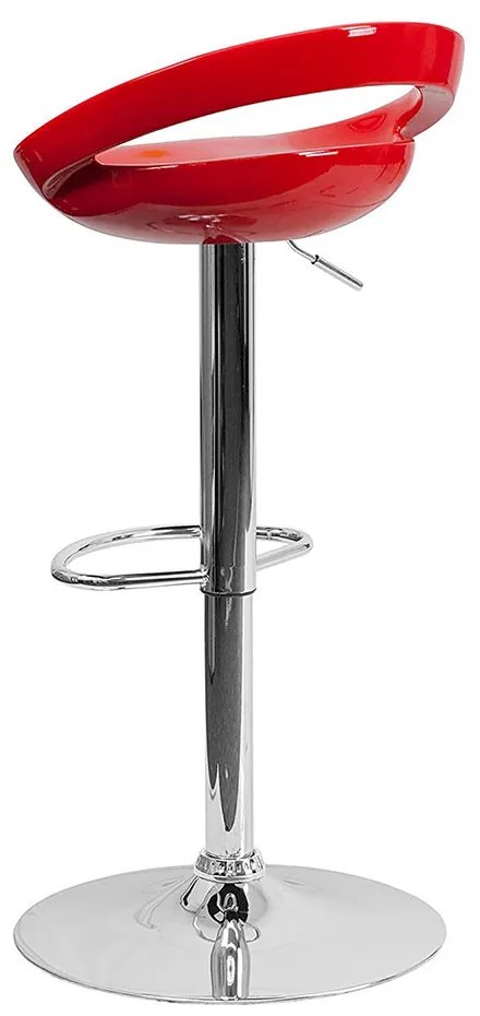 Barové stoličky Kitti, 2 ks, bordové