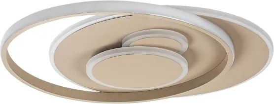 Rabalux 71465 - LED stmievateľné stropné svietidlo BRANTIEL 57W/230V 3000-6000K 48,5x40 cm + diaľkový ovládač