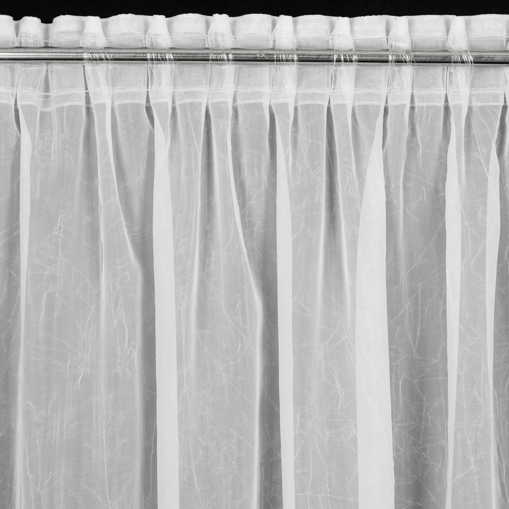 ZÁCLONA NA PÁSKE ELIA 140X270 CM BIELA