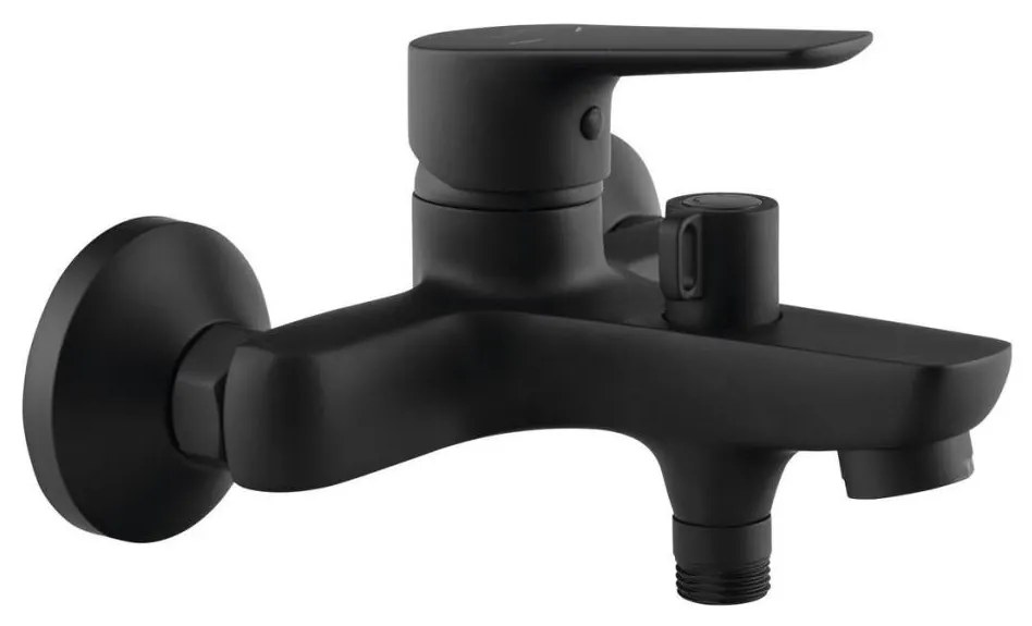 Aqualine - Vaňová batéria LOTTA matná čierna