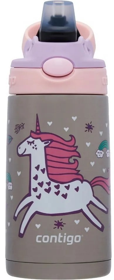 Detská fľaša Contigo Easy Clean Thermos 380 mlJahodový jednorožec