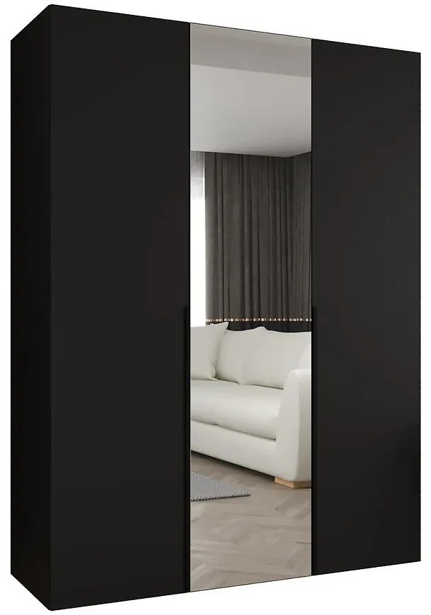 Skriňa Alicante II 150 čierna