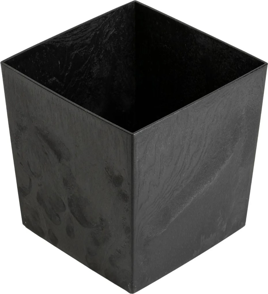 Kvetináč FLORE Betón 30,5x29,5x29,5 cm čierny