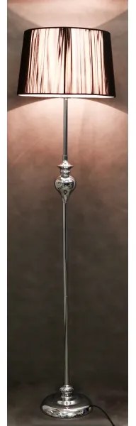 Stojacia lampa GILLENIA 1xE27/60W/230V čierna