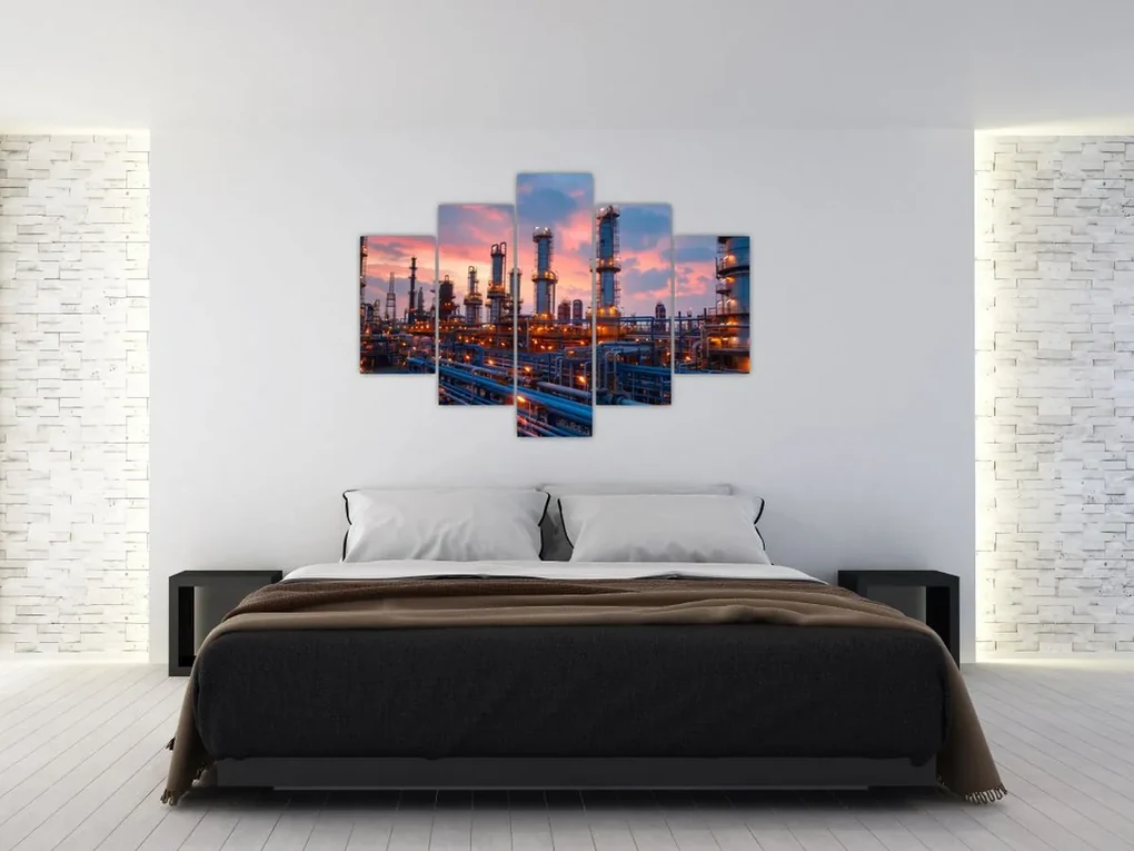 Obraz - Priemyselné preteky (150x105 cm)