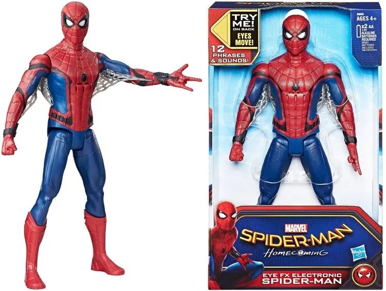HASBRO Postavička Spiderman EYE FX so zvukmi