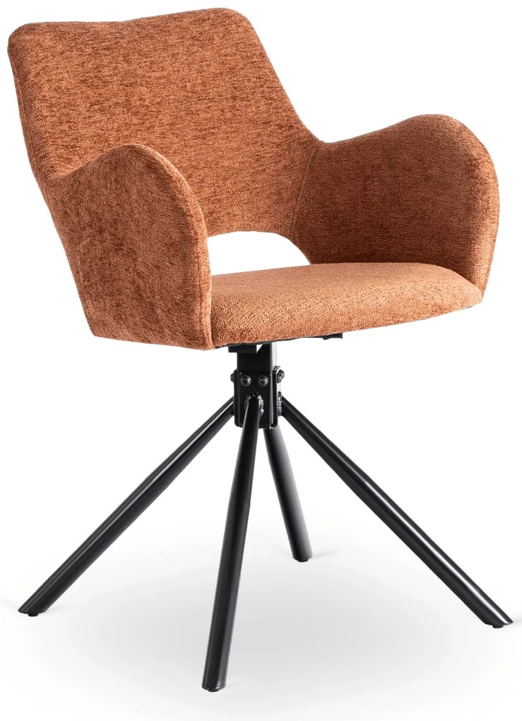 Jedálenská stolička FLAV, terakota