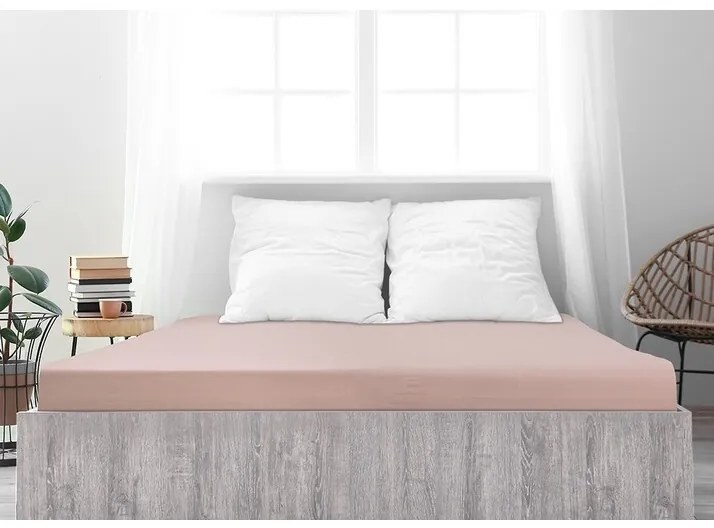 4Home jersey prestieradlo Ideál staroružová, 180 x 200 cm