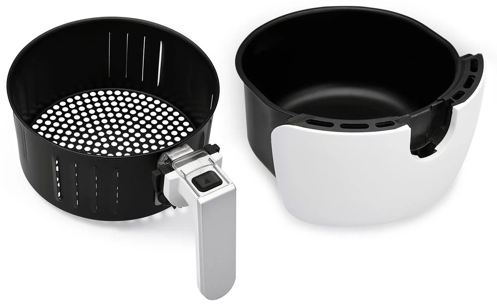 InternetovaZahrada Teplovzdušná fritéza FRYER 1 white – 9 v 1 s dotykovým displejom 1485 W 3,6 l