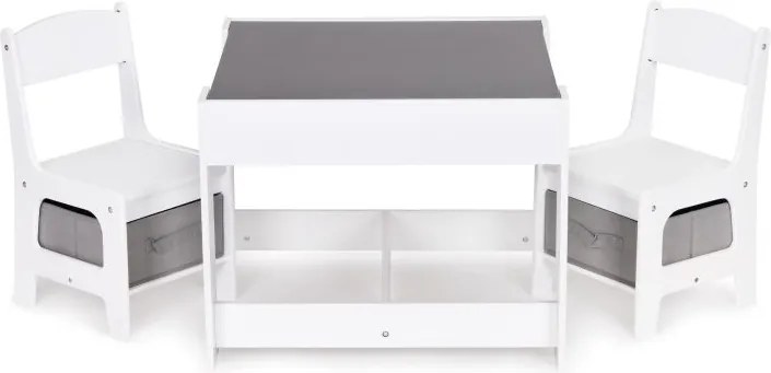 Stolík s dvoma stoličkami, sada detského nábytku