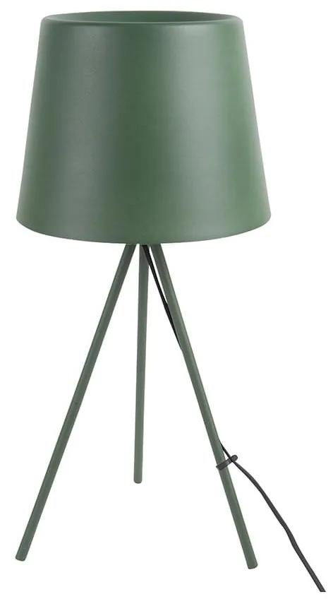Stolná lampa Classy Metal tmavozelená 57 cm x 27,5cm