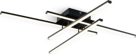 Brilagi - LED stropné svietidlo STRIPES LED/37W/230V čierne