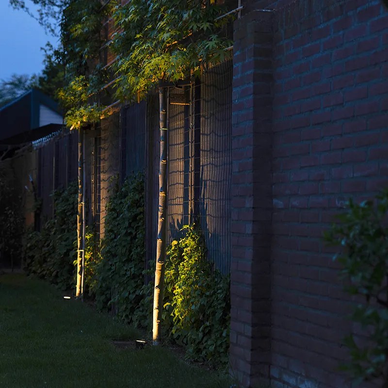 Moderný inteligentný reflektor čierny s káblom a zástrčkou 200 cm vrátane WiFi GU10 IP65 - Basic