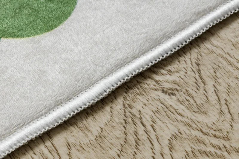 Dywany Łuszczów, Detský kusový koberec Bambino 2223 Streets cars cream, 160x220, béžová, detská izba