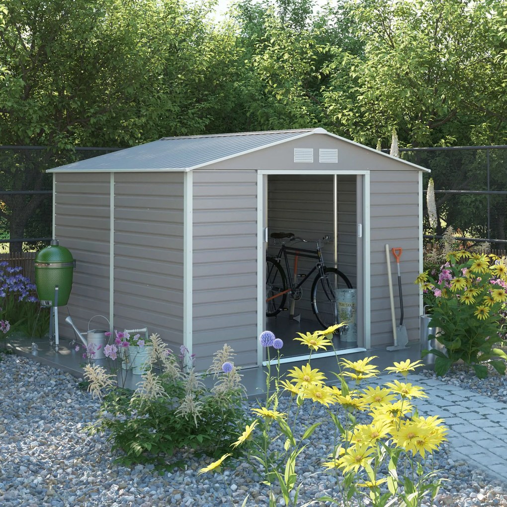 Záhradný domček G21 GAH 884 - 277 x 319 cm, šedý