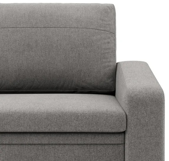 Kreslo ORBIT rozkladacie, svetlosivé