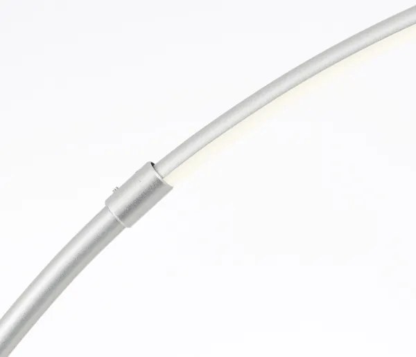 Brilliant - LED Stmievateľná dotyková stojacia lampa BOW LED/14W/230V chróm