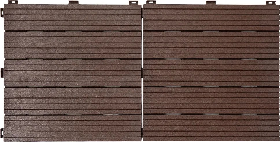 Gumová dlaždica COSMOPOLITAN 30 x 30 cm, hnedá MHEU5100185