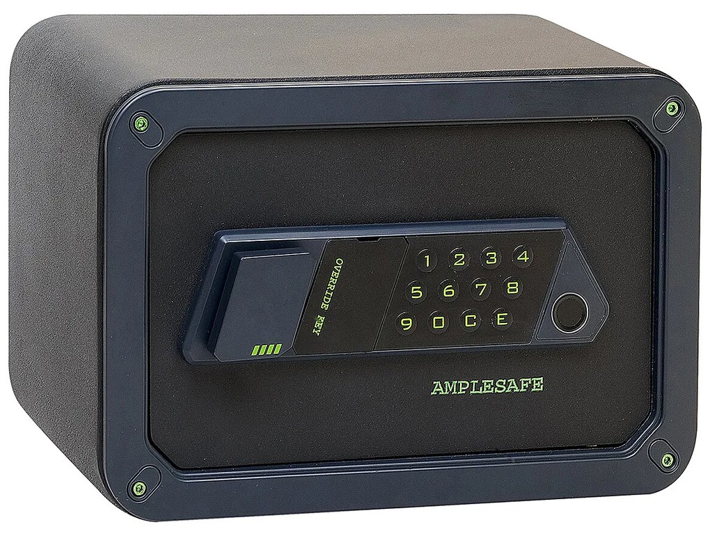 Oceľový trezor s elektronickým zámkom na odtlačok prsta RICHTER RS.20.GA.FIN