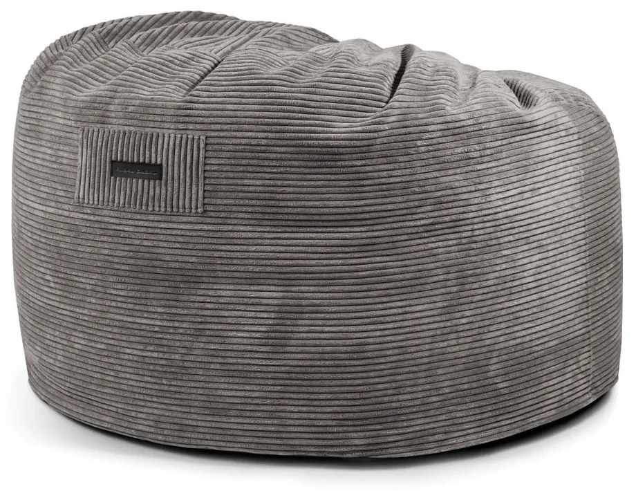 Hnedý menčestrový sedací vak Om 110 – SLOWDOWN