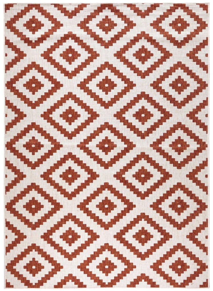 NORTHRUGS - Hanse Home koberce Kusový koberec Twin-Wendeteppiche 103130 terra creme – na von aj na doma - 120x170 cm