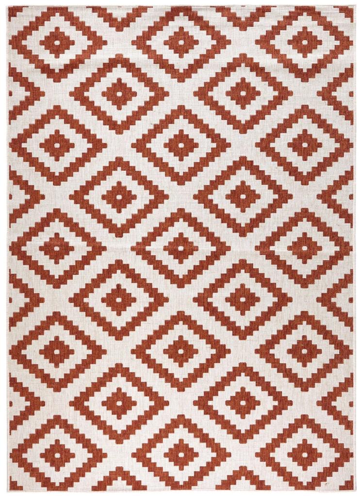 NORTHRUGS - Hanse Home koberce Kusový koberec Twin-Wendeteppiche 103130 terra creme – na von aj na doma - 200x290 cm