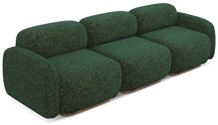 Tmavozelená pohovka 270 cm Ailani – Makamii