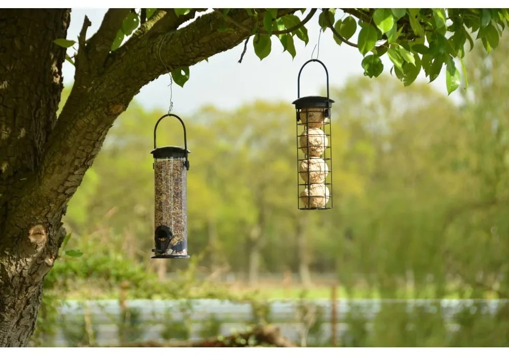 Závesné kŕmidlo so zásobníkom pre vtáctvo Esschert Design