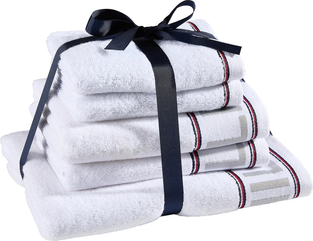 XXXLutz SADA FROTÉ UTERÁKOV, biela Tommy Hilfiger - Kúpeľňový textil - 005639108201
