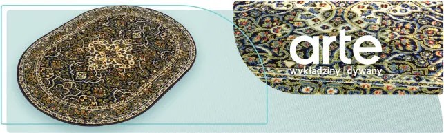 Koberec Agnella Standard Laurus granátový ovál