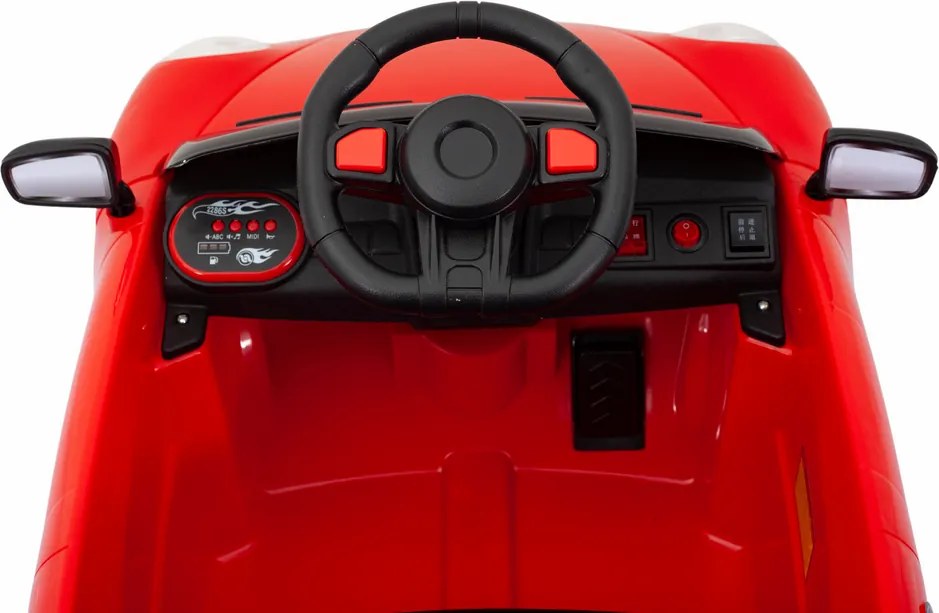 LEAN CARS Elektrické autíčko na akumulátor WMT-666 červené