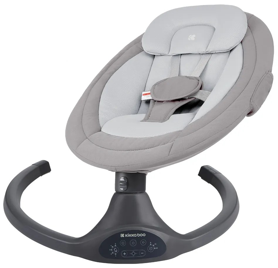 Hojdacie lehátko elektrické Codie Light Grey