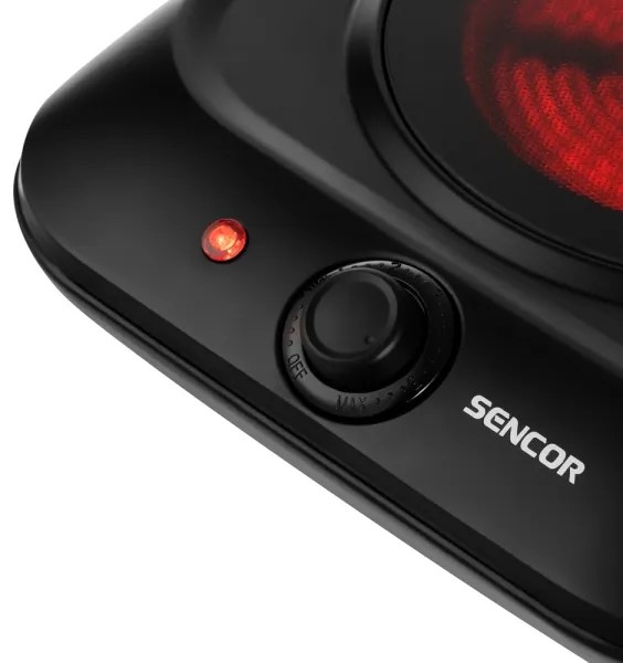 Sencor - Sklokeramický varič  1200W/230V