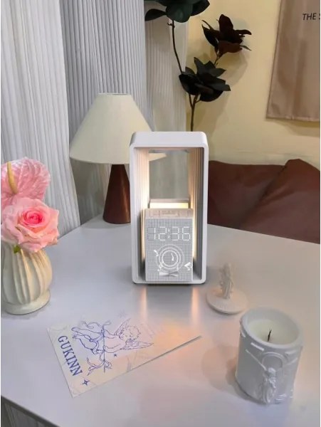 Immax 09113L - LED stolná lampa s budíkom a nabíjaním CALM LED/3,5W/5V