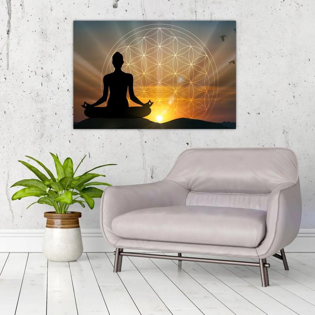Obraz meditácie (90x60 cm)