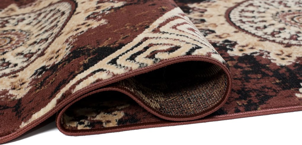 TA Koberec K870A HNEDÝ LACNÝ PP BGX Rozmer: 70x150 cm