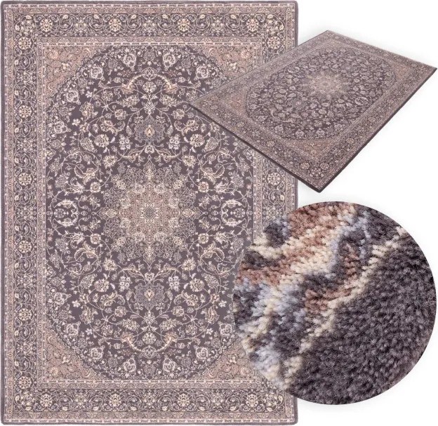 Koberec Agnella Diamond Damore antracit