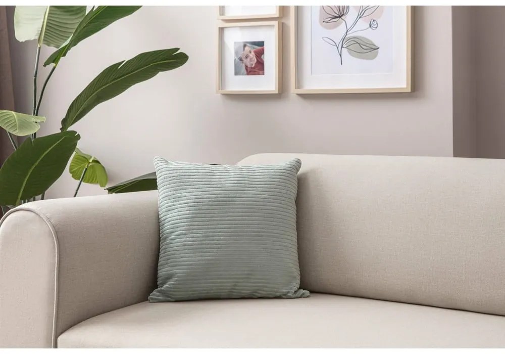 Menčestrové obliečky na vankúše v súprave 2 ks 43x43 cm – Mioli Decor