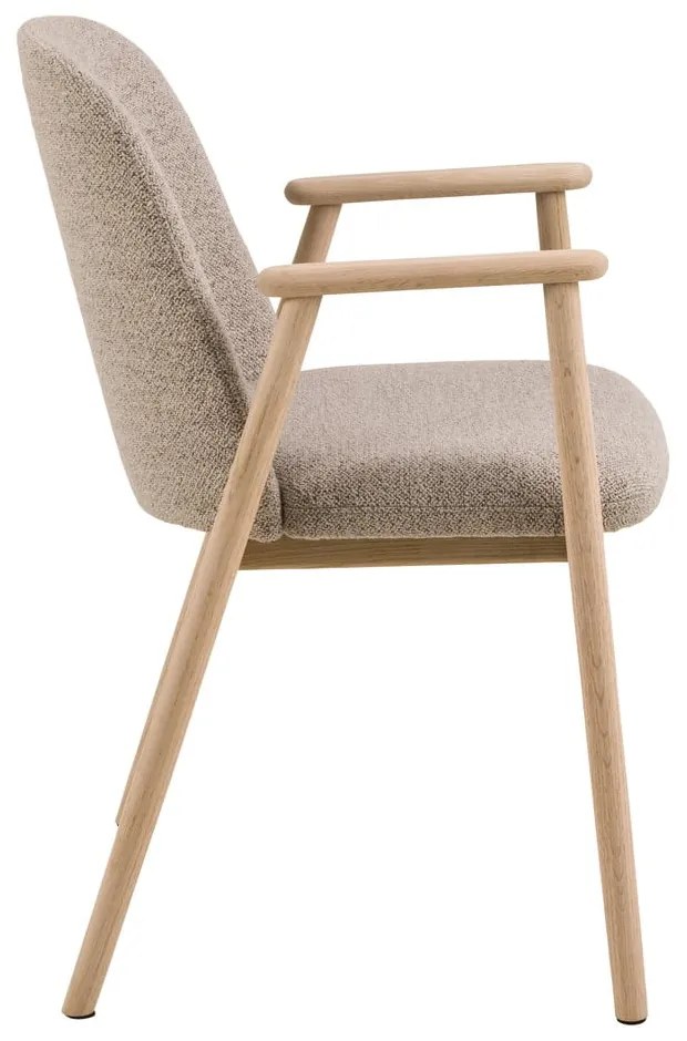 Béžová jedálenská stolička Leo – Actona