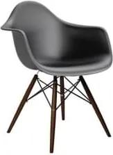 Designová židle DAW, černá (Tmavý buk)  S40927 CULTY +