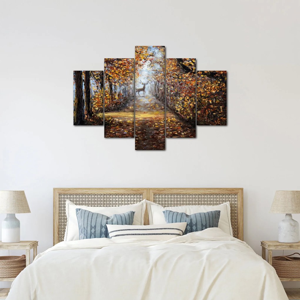 Obraz - Duch lesa (150x105 cm)