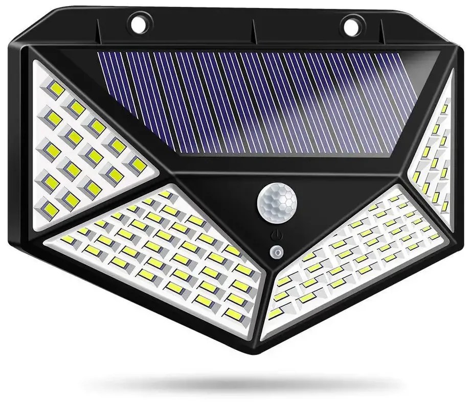 BERGE LED solárna lampa s pohybovým senzorom TANGER 4W